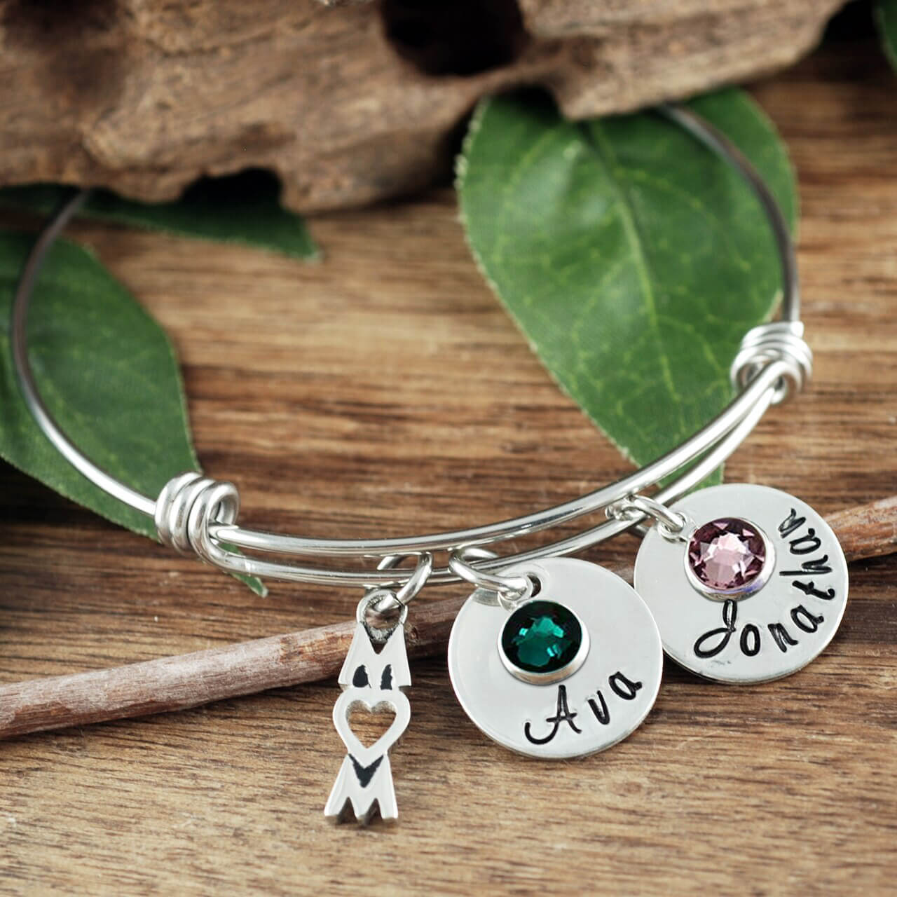 Customize personalized mother bracelets, bracelets with children's names