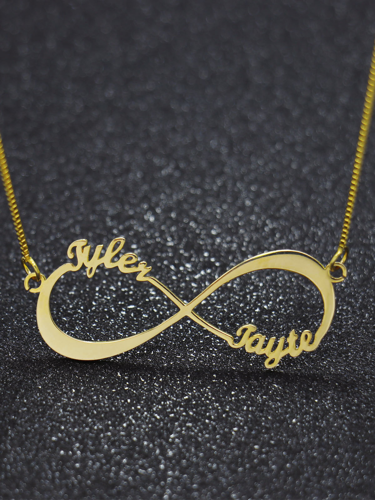 Personalized Infinity Up to 4 Names Necklace